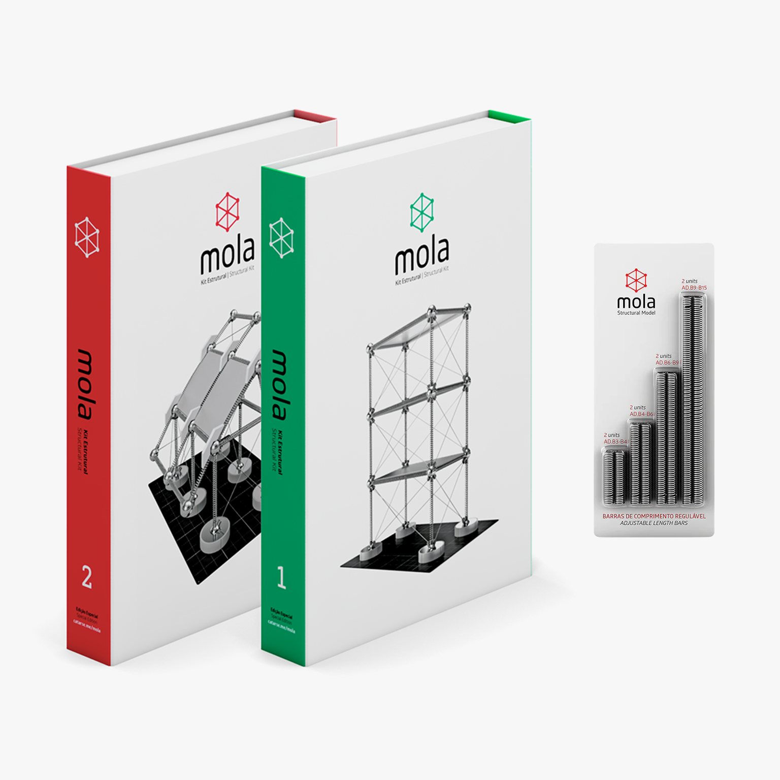 Mola 1 + Mola 2 + Free Adjustable Length Bars